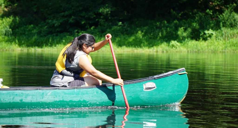 canoeing trip for girls in philadelphia
